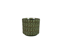 Pot stian d16h15cm moss green