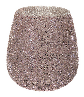 Pot strass cauldron d12h12.5 roze