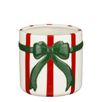 Pot strik d12h12cm rood