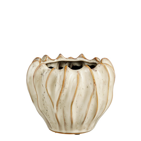 Pot thom d18.50h15cm off white