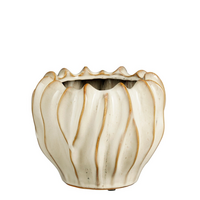 Pot thom d21.50h17cm off white