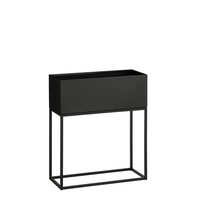 Pot timon l50b20h58cm zwart