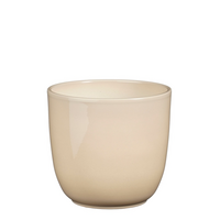 Pot tusca d14.5h14cm beige