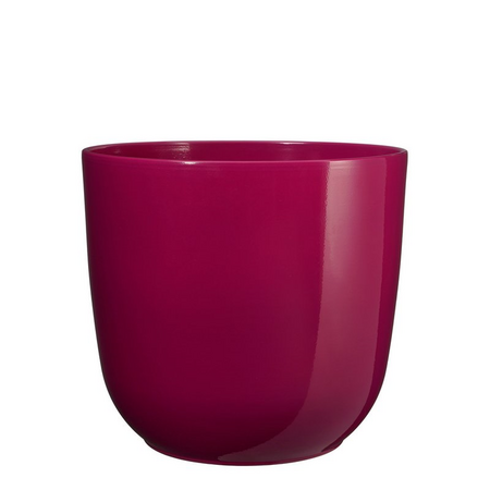 Pot tusca d19,50h18,50cm fuchsia