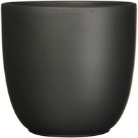Pot tusca d19.5h18.5cm zwart mat - Mica - afbeelding 2