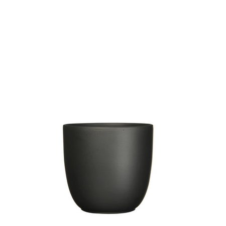 Pot tusca d19.5h18.5cm zwart mat - Mica - afbeelding 1