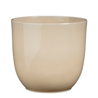 Pot tusca d28h25cm beige