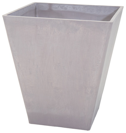 Pot vierkant ecostone b48h57 taupe