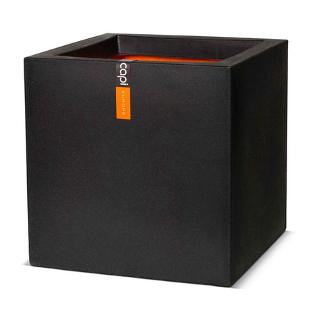 Pot vierkant iv l50b50h50cm zwart