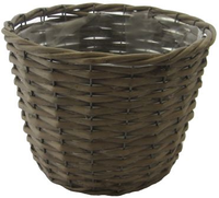 Pot wilg d19h15cm grijs