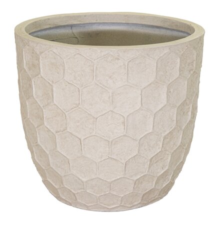 Pot yara egg d25h25cm desert