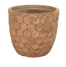 Pot yara egg d55h51cm zand