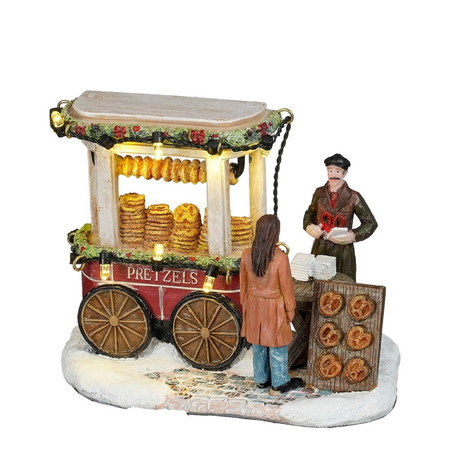 Pretzel marketshop l12b7.5h9.5cm bo