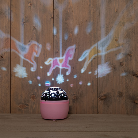 Projector carousel 13x11.5cm roze