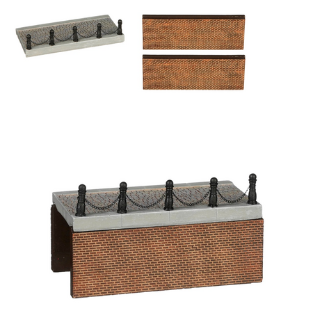 Quays street straight 3 delig - l20xb10xh11,5cm - afbeelding 1