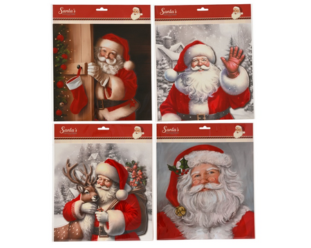 Raamdecoratie papier l30.5b40.5cm rd a4