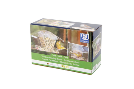 Raamvoederhuis kreta plexiglas