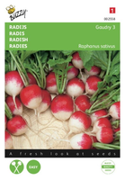 Radijs gaudry 3 rond rood 10g