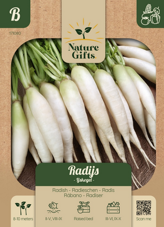 Radijs ijspegel per 9m