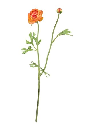 Ranonkelsteel l35cm geel/oranje