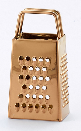 Rasp mini 5x2.5x5cm goud/rosé