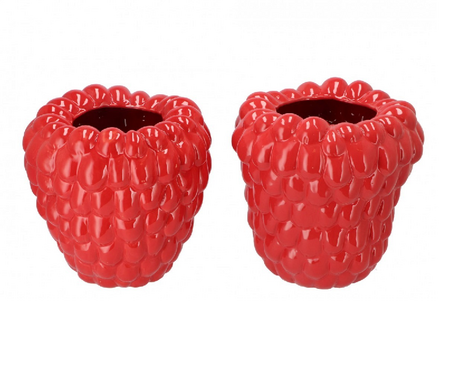 Raspberry vase old fuchsia 30x30cm per stuk