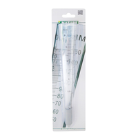 Regenmeter glas/aluminium 160ml