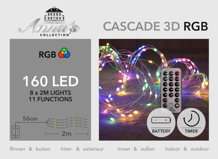 Rgb 3d cascade 160l/l2m zilver+a.b.