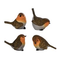 Roodborstje groot h11cm a4