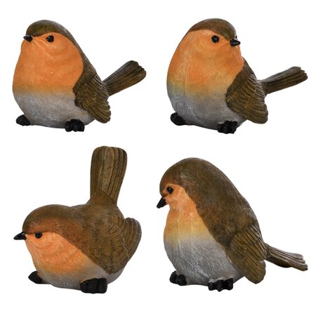 Roodborstje klein h7cm a4