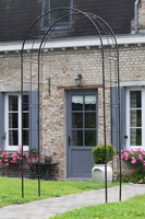 Rozenboog metaal zwart l229b113h38 - afbeelding 4