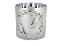 RUBY NORDIC SILVER T-LIGHT ASS 7X8CM