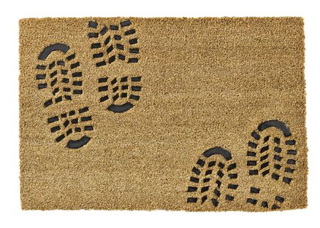 Ruco embssd rubber l40b60cm foot