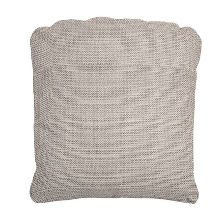 Rugkussen diningstl 46x50cm naturel