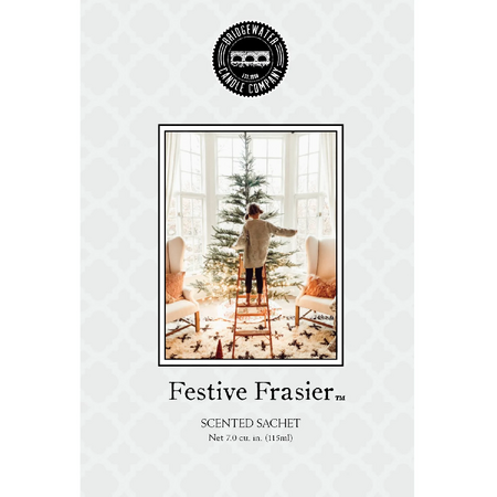 Sachet festive frasier h17cm