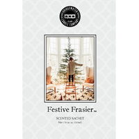 Sachet festive frasier h17cm