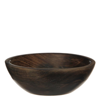 Schaal coneo d22h8cm bruin