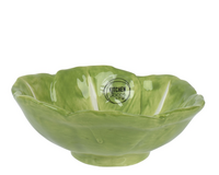 Schaal dolomiet l15.40b15h6cm groen