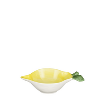 Schaal l14.5b7.5h4cm geel