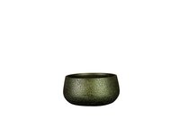 Schaal noor d28h13cm velvet groen