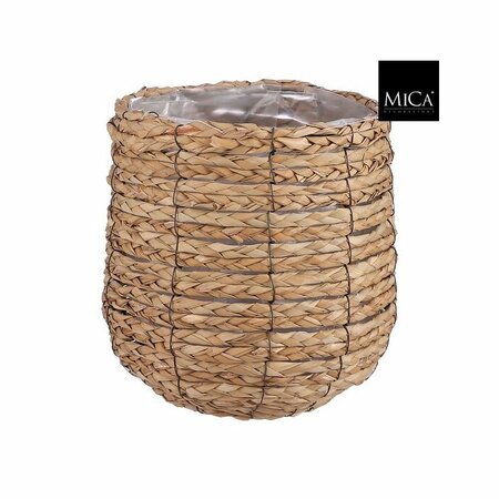 Schaal pancho d48h24cm donkerbruin