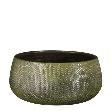 Schaal porto d27h13cm groen