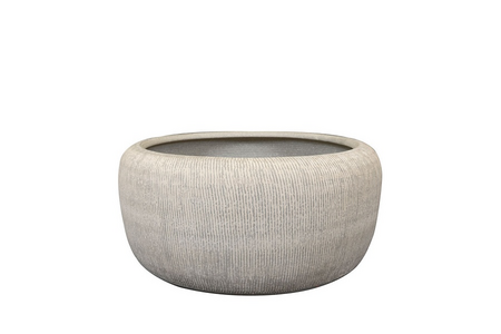 Schaal roxan d31h15cm concrete