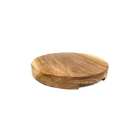 Schaal teak d40h4cm