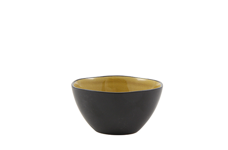 Schaal urban d10h5cm okergeel