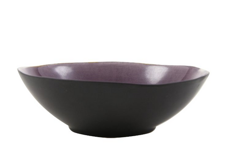 Schaal urban d20h6cm aubergine
