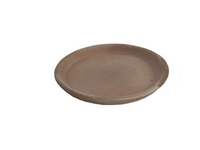 Schotel mystic d18h2.5cm bruin