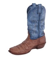 Sculptuur cowboy polystone 28x9x31