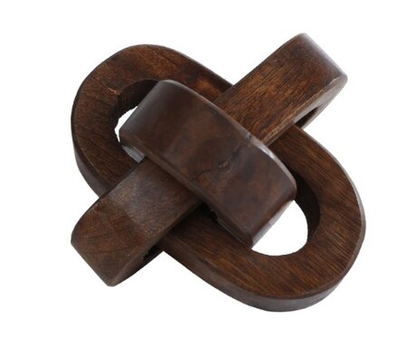 Sculptuur mango h7.5cm donker ntrl