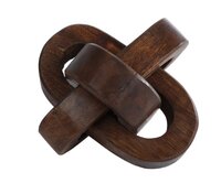 Sculptuur mango h7.5cm donker ntrl